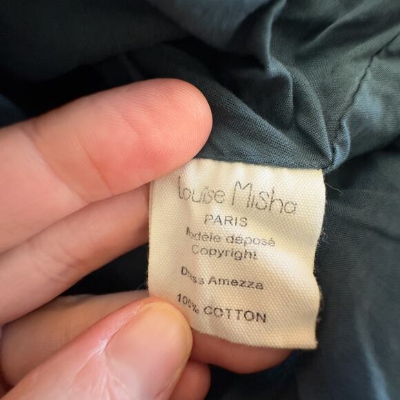 Louise Misha Blue Embroidered Dress GUC 18mo - Picture 5 of 7